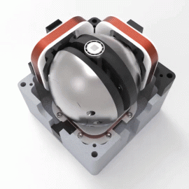 球型馬達 - X軸視角 Sphere Motor - X-Axis View